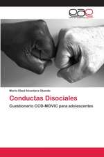 Conductas Disociales