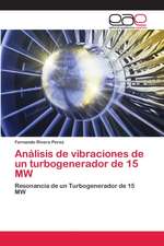 Análisis de vibraciones de un turbogenerador de 15 MW