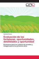 Evaluación de las fortalezas, oportunidades, debilidades y oportunidad