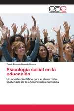 Psicología social en la educación