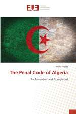 The Penal Code of Algeria