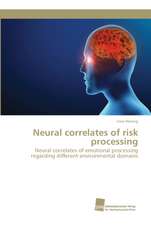 Neural correlates of risk processing