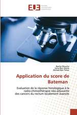 Application du score de Bateman