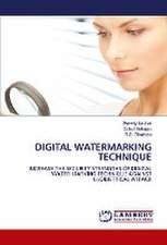 DIGITAL WATERMARKING TECHNIQUE