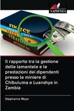 Il rapporto tra la gestione delle lamentele e le prestazioni dei dipendenti presso le miniere di Chibuluma e Luanshya in Zambia