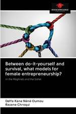 Between do-it-yourself and survival, what models for female entrepreneurship?