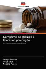 Comprimé de glipizide à libération prolongée