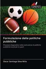 Formulazione delle politiche pubbliche