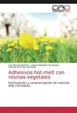 Adhesivos hot-melt con resinas vegetales