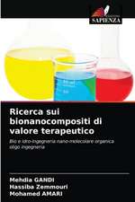 Ricerca sui bionanocompositi di valore terapeutico