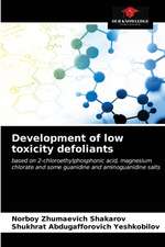 Development of low toxicity defoliants