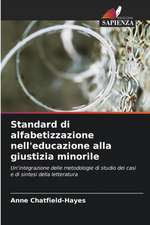 Standard di alfabetizzazione nell'educazione alla giustizia minorile