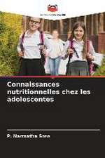 Connaissances nutritionnelles chez les adolescentes