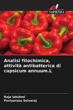 Analisi fitochimica, attività antibatterica di capsicum annuum.L