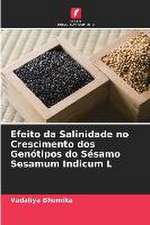 Efeito da Salinidade no Crescimento dos Genótipos do Sésamo Sesamum Indicum L