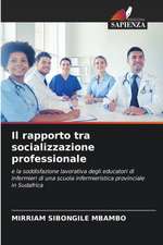 Il rapporto tra socializzazione professionale