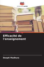 Efficacité de l'enseignement