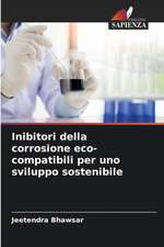 Inibitori della corrosione eco-compatibili per uno sviluppo sostenibile