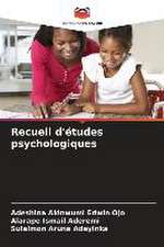 Recueil d'études psychologiques