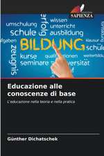 Educazione alle conoscenze di base