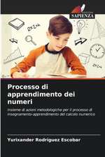 Processo di apprendimento dei numeri