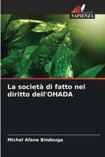 La società di fatto nel diritto dell'OHADA