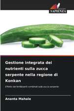 Gestione integrata dei nutrienti sulla zucca serpente nella regione di Konkan