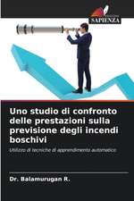 Uno studio di confronto delle prestazioni sulla previsione degli incendi boschivi