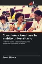 Consulenza familiare in ambito universitario