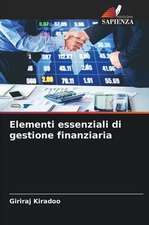 Elementi essenziali di gestione finanziaria