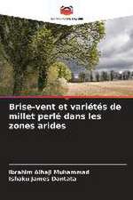 Brise-vent et variétés de millet perlé dans les zones arides