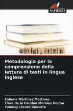 Metodologia per la comprensione della lettura di testi in lingua inglese