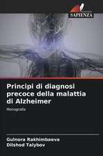 Principi di diagnosi precoce della malattia di Alzheimer