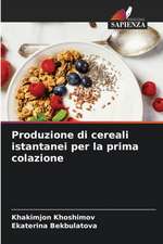 Produzione di cereali istantanei per la prima colazione