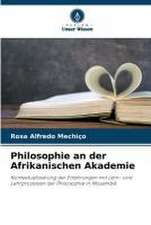 Philosophie an der Afrikanischen Akademie