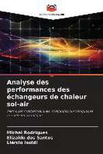 Analyse des performances des échangeurs de chaleur sol-air