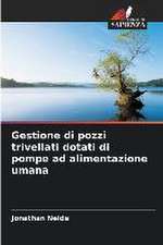 Gestione di pozzi trivellati dotati di pompe ad alimentazione umana