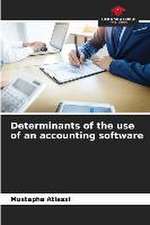 Determinants of the use of an accounting software