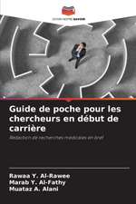 Guide de poche pour les chercheurs en début de carrière