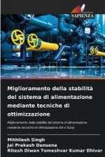 Miglioramento della stabilità del sistema di alimentazione mediante tecniche di ottimizzazione