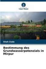 Bestimmung des Grundwasserpotenzials in Mirpur