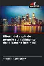 Effetti del capitale proprio sul fallimento delle banche beninesi