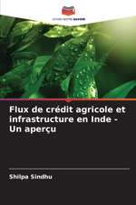 Flux de crédit agricole et infrastructure en Inde - Un aperçu