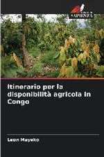 Itinerario per la disponibilità agricola in Congo