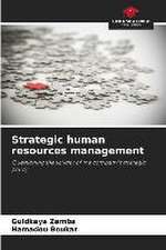 Strategic human resources management