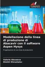 Modellazione della linea di produzione di Abacavir con il software Aspen Hysys