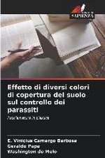 Effetto di diversi colori di copertura del suolo sul controllo dei parassiti