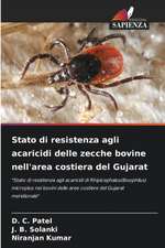 Stato di resistenza agli acaricidi delle zecche bovine nell'area costiera del Gujarat