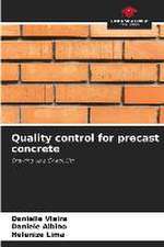 Quality control for precast concrete