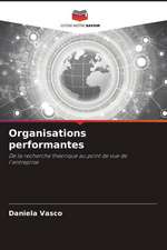 Organisations performantes